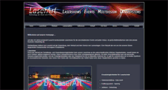 Desktop Screenshot of laserart.de